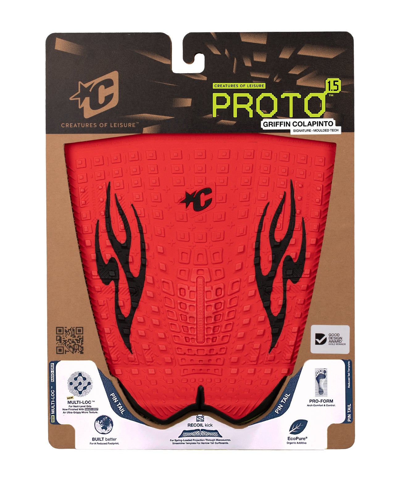 PROTO™ 1.5 Pin Tail | Griffin Colapinto Signature Traction