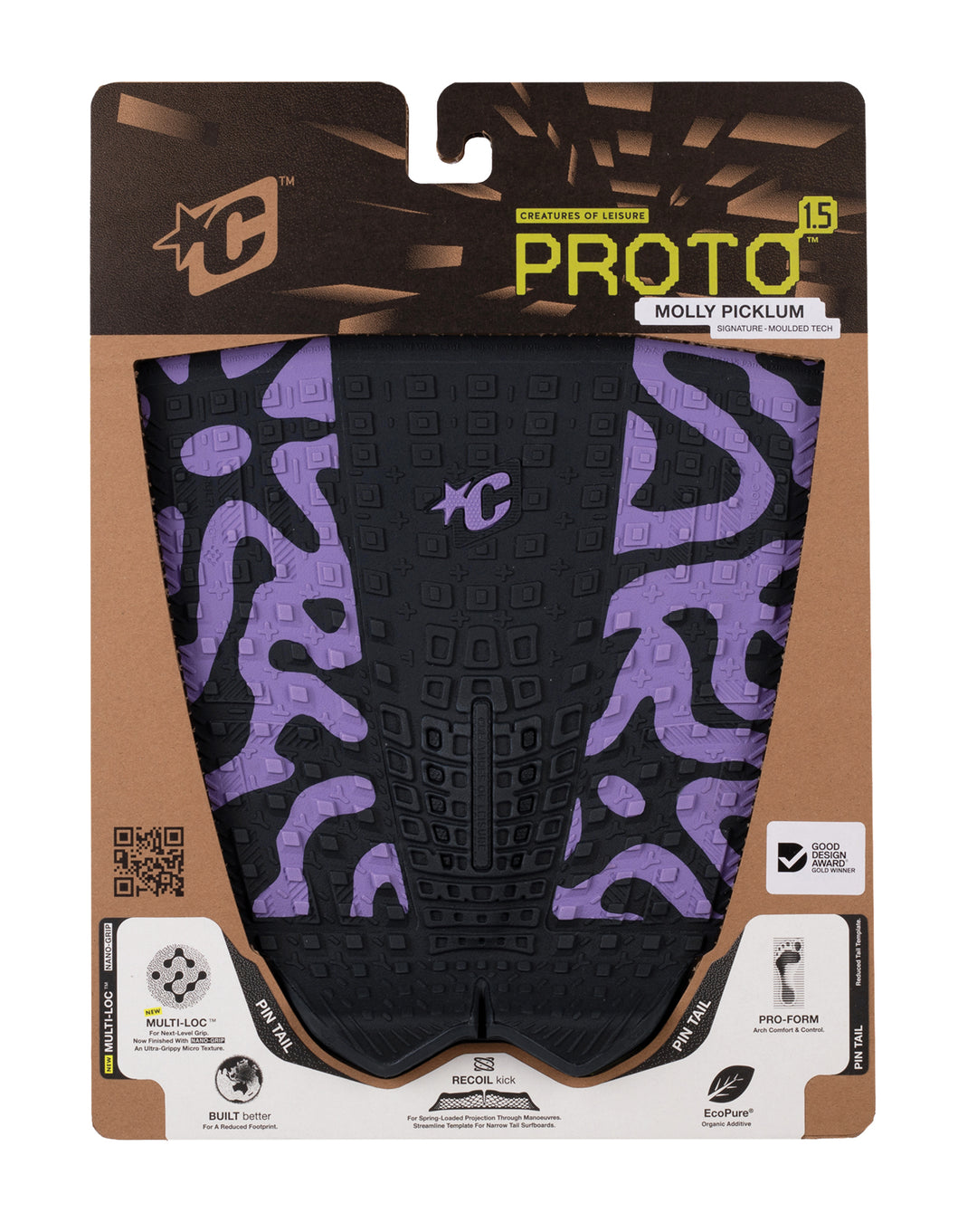 Creatures PROTO 1.5 Molly Picklum デッキパッド PROTO™ 1.5 Pin Tail | Molly Picklum Signature Traction