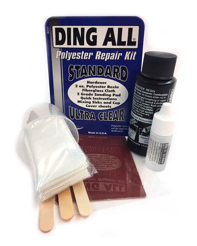 Sun Cure Ding All Traditional Polyester Repair Kit with Hardener