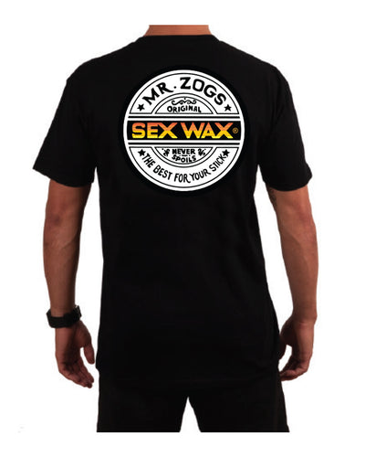 SEXWAX Tee | Word Fade orange (6850198470790)