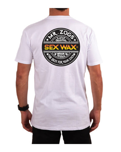 SEXWAX Tee | Word Fade orange (6850198470790)